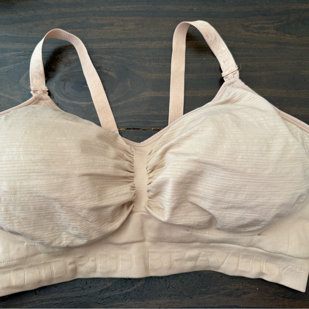Kindred Bravely Beige 1x Sublime® Hands-Free Pumping & Nursing Bra